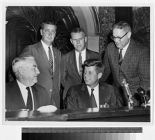 JFK with Senator Sam Ervin